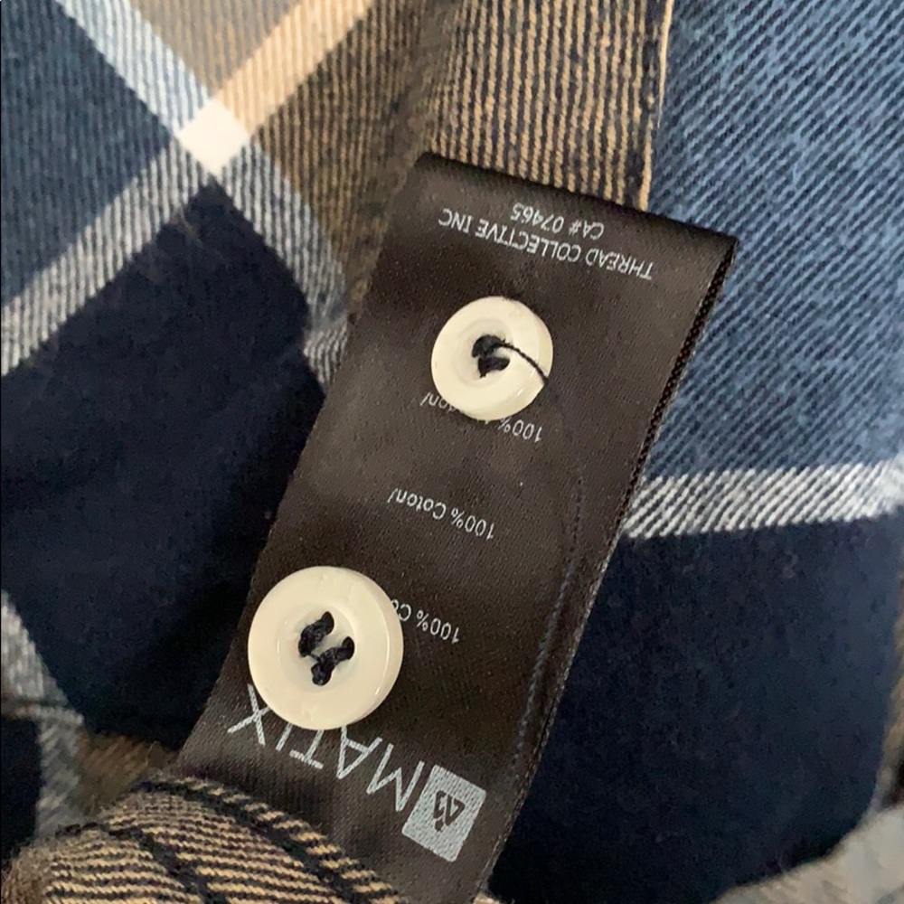 Men’s Matix flannel - Picture 4 of 4